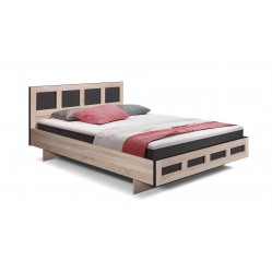 Двуспальная кровать КР-017 M1 (дуб сонома)