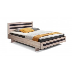 Двуспальная кровать КР-017 M2 (дуб сонома)